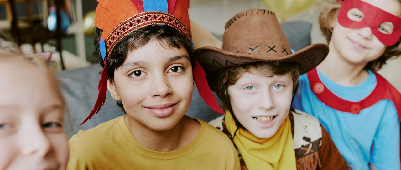 Kids in costume