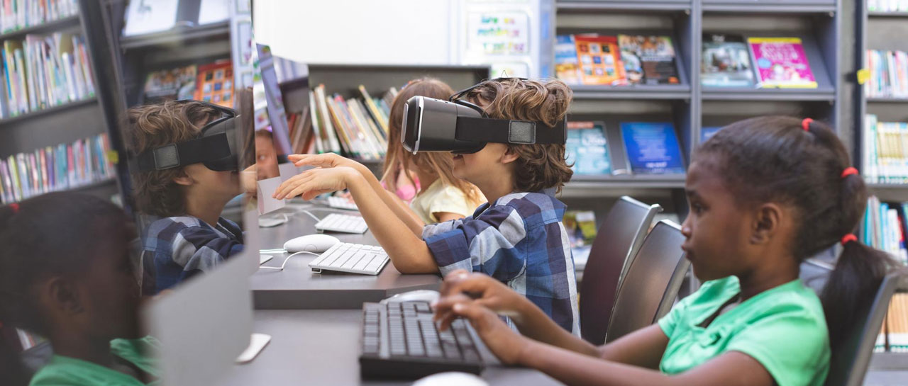 Kids in a Media Arts Classroom